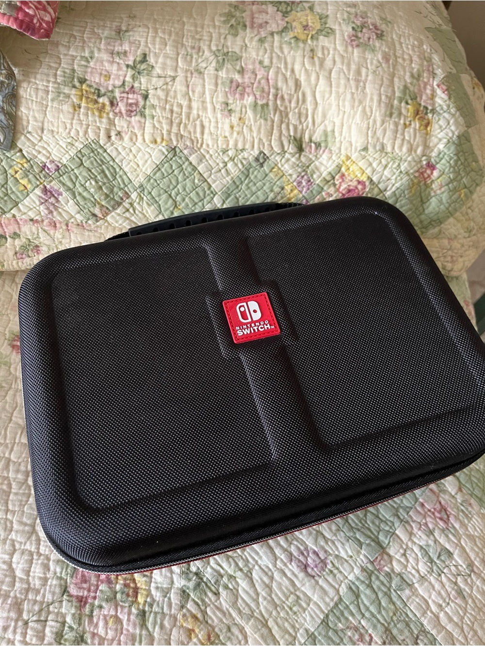 Nintendo Black Carry Case with Red Logo